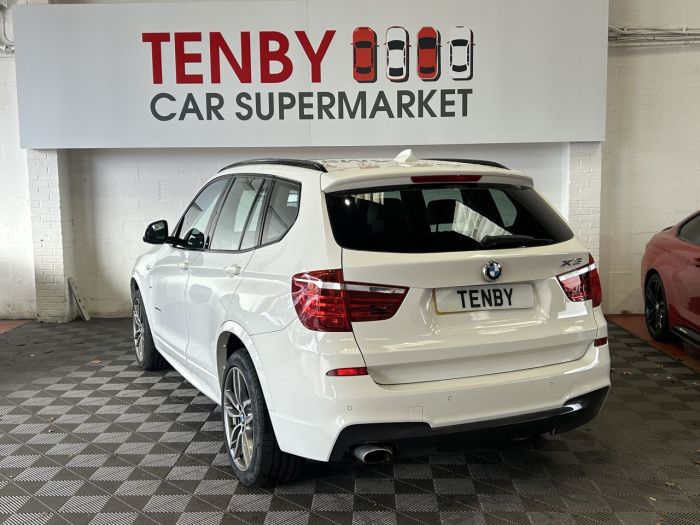 BMW X3 2.0 20d M Sport SUV 5dr Diesel Auto xDrive Euro 6 (s/s) (190 ps) SUV Diesel WHITE