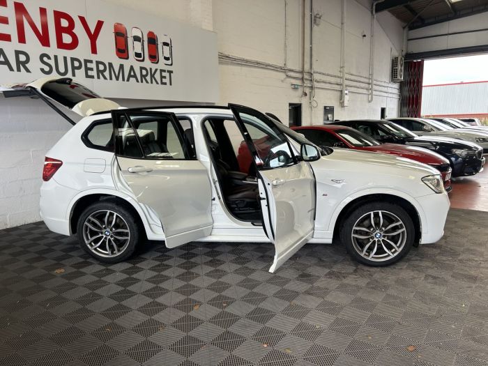 BMW X3 2.0 20d M Sport SUV 5dr Diesel Auto xDrive Euro 6 (s/s) (190 ps) SUV Diesel WHITE