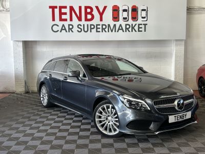 Mercedes-Benz CLS-Class 3.0 CLS350d V6 AMG Line (Premium) Shooting Brake 5dr Diesel G-Tronic+ Euro 6 (s/s) (258 ps) Estate Diesel GREYMercedes-Benz CLS-Class 3.0 CLS350d V6 AMG Line (Premium) Shooting Brake 5dr Diesel G-Tronic+ Euro 6 (s/s) (258 ps) Estate Diesel GREY at Motor Finance 4u Tunbridge Wells