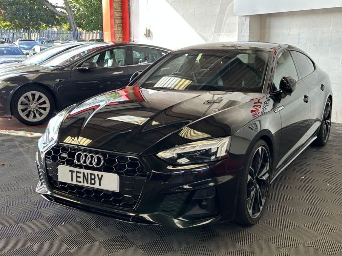 Audi A5 2.0 TDI 40 Edition 1 Sportback 5dr Diesel S Tronic quattro Euro 6 (s/s) (190 ps) Hatchback Diesel BLACK