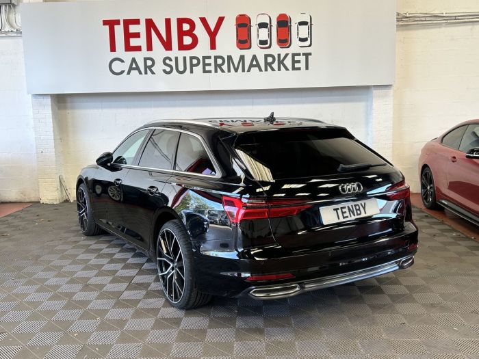 Audi A6 Avant 2.0 TDI 40 Sport Estate 5dr Diesel S Tronic Euro 6 (s/s) (204 ps) Estate Diesel BLACK