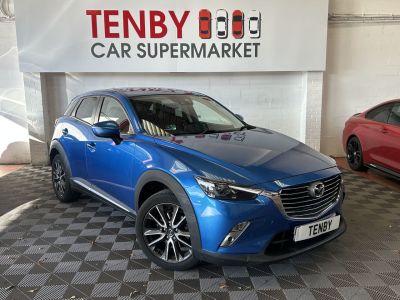 Mazda CX-3 2.0 SKYACTIV-G Sport Nav SUV 5dr Petrol Auto Euro 6 (s/s) (121 ps) SUV Petrol BLUEMazda CX-3 2.0 SKYACTIV-G Sport Nav SUV 5dr Petrol Auto Euro 6 (s/s) (121 ps) SUV Petrol BLUE at Motor Finance 4u Tunbridge Wells