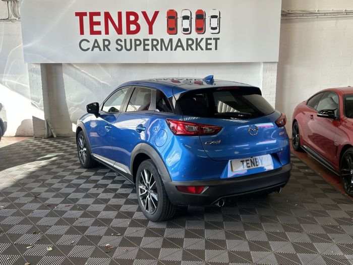 Mazda CX-3 2.0 SKYACTIV-G Sport Nav SUV 5dr Petrol Auto Euro 6 (s/s) (121 ps) SUV Petrol BLUE