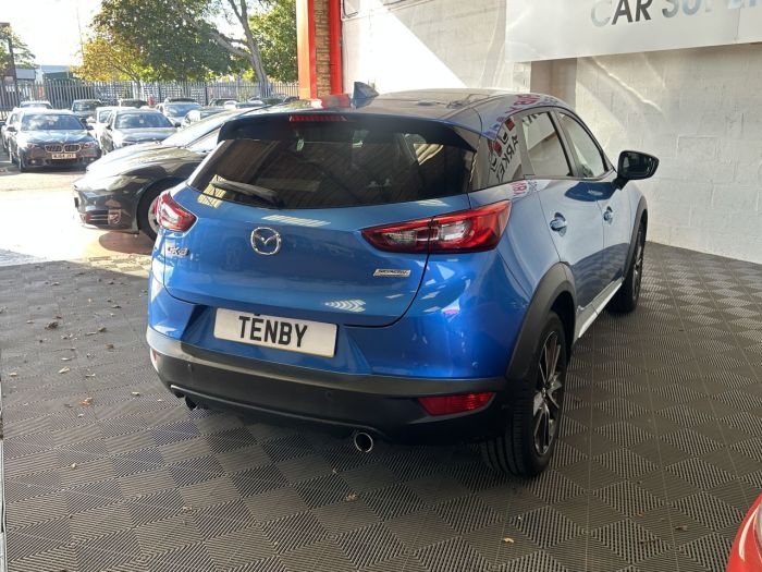 Mazda CX-3 2.0 SKYACTIV-G Sport Nav SUV 5dr Petrol Auto Euro 6 (s/s) (121 ps) SUV Petrol BLUE