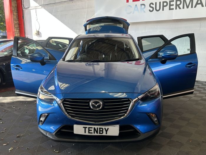 Mazda CX-3 2.0 SKYACTIV-G Sport Nav SUV 5dr Petrol Auto Euro 6 (s/s) (121 ps) SUV Petrol BLUE