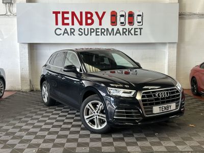 Audi Q5 2.0 TDI S line SUV 5dr Diesel S Tronic quattro Euro 6 (s/s) (190 ps) SUV Diesel BLUEAudi Q5 2.0 TDI S line SUV 5dr Diesel S Tronic quattro Euro 6 (s/s) (190 ps) SUV Diesel BLUE at Motor Finance 4u Tunbridge Wells