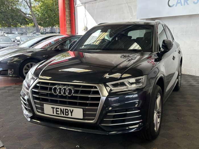 Audi Q5 2.0 TDI S line SUV 5dr Diesel S Tronic quattro Euro 6 (s/s) (190 ps) SUV Diesel BLUE