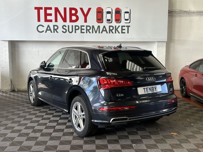 Audi Q5 2.0 TDI S line SUV 5dr Diesel S Tronic quattro Euro 6 (s/s) (190 ps) SUV Diesel BLUE