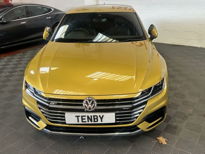 Volkswagen Arteon 2.0 TDI R-Line Fastback 5dr Diesel DSG Euro 6 (s/s) (150 ps) Hatchback Diesel YELLOW