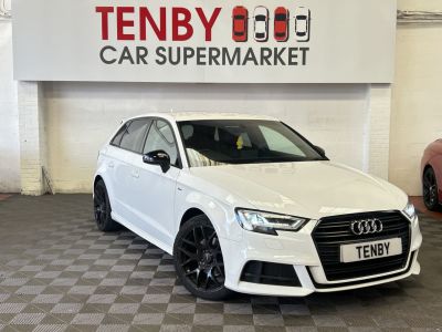 Audi A3 1.5 TFSI CoD Black Edition Sportback 5dr Petrol S Tronic Euro 6 (s/s) (150 ps) Hatchback Petrol WHITEAudi A3 1.5 TFSI CoD Black Edition Sportback 5dr Petrol S Tronic Euro 6 (s/s) (150 ps) Hatchback Petrol WHITE at Motor Finance 4u Tunbridge Wells