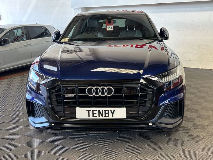 Audi Q8 3.0 TDI V6 50 S line SUV 5dr Diesel Tiptronic quattro Euro 6 (s/s) (286 ps) SUV Diesel BLUE