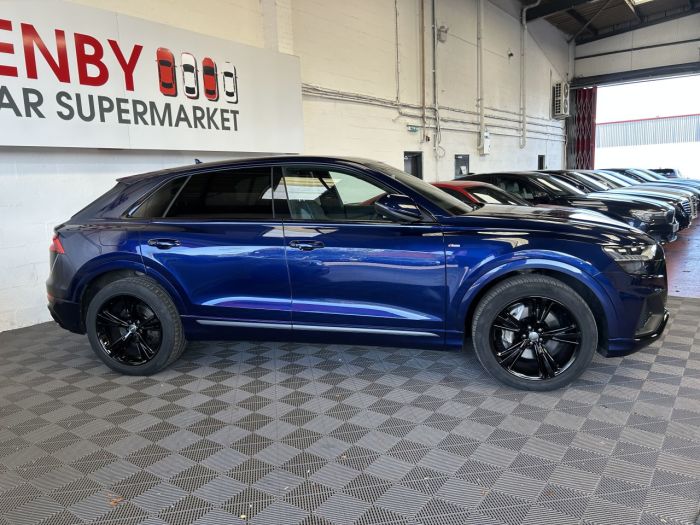 Audi Q8 3.0 TDI V6 50 S line SUV 5dr Diesel Tiptronic quattro Euro 6 (s/s) (286 ps) SUV Diesel BLUE