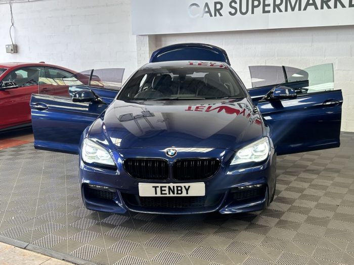 BMW 6 Series 3.0 640D M SPORT GRAN COUPE 4d 309 BHP Coupe Diesel BLUE