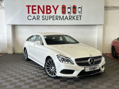 Mercedes-Benz CLS-Class 2.1 CLS220d AMG Line Shooting Brake 5dr Diesel G-Tronic+ Euro 6 (s/s) (177 ps) Estate Diesel WHITEMercedes-Benz CLS-Class 2.1 CLS220d AMG Line Shooting Brake 5dr Diesel G-Tronic+ Euro 6 (s/s) (177 ps) Estate Diesel WHITE at Motor Finance 4u Tunbridge Wells