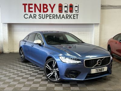 Volvo S90 2.0 D4 R-Design Pro Saloon 4dr Diesel Auto Euro 6 (s/s) (190 ps) Saloon Diesel BLUEVolvo S90 2.0 D4 R-Design Pro Saloon 4dr Diesel Auto Euro 6 (s/s) (190 ps) Saloon Diesel BLUE at Motor Finance 4u Tunbridge Wells