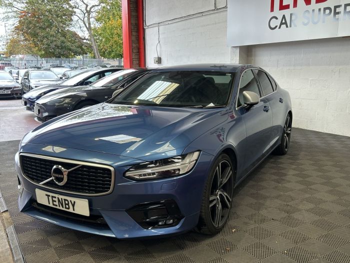 Volvo S90 2.0 D4 R-Design Pro Saloon 4dr Diesel Auto Euro 6 (s/s) (190 ps) Saloon Diesel BLUE