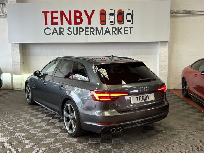 Audi A4 Avant 2.0 TDI Black Edition Estate 5dr Diesel S Tronic Euro 6 (s/s) (190 ps) Estate Diesel GREY