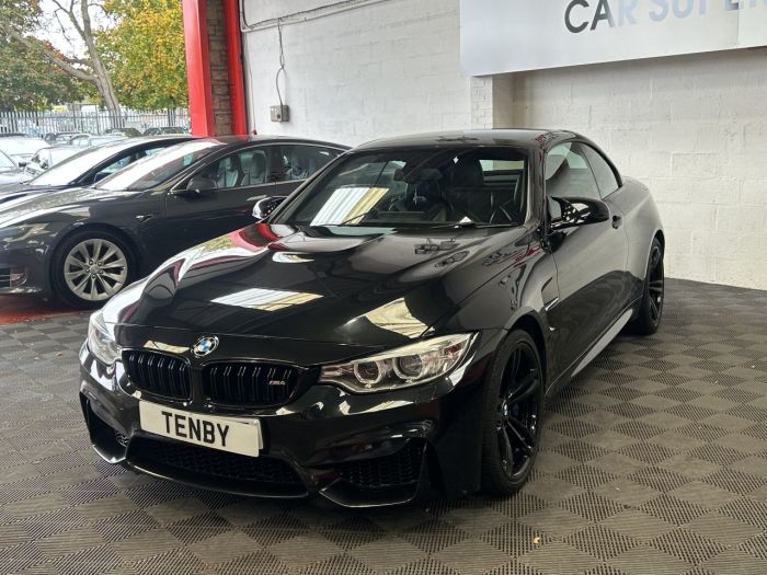 BMW M4 3.0 BiTurbo Convertible 2dr Petrol DCT Euro 6 (s/s) (431 ps) Convertible Petrol BLACK