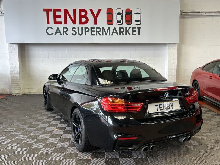 BMW M4 3.0 BiTurbo Convertible 2dr Petrol DCT Euro 6 (s/s) (431 ps) Convertible Petrol BLACK