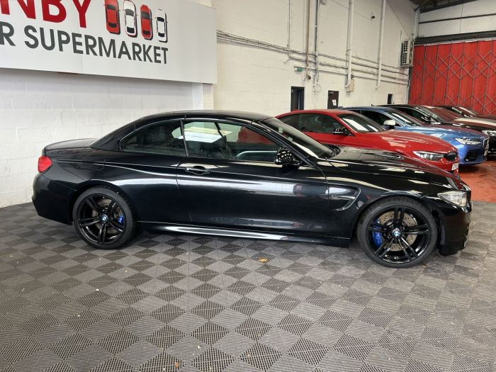 BMW M4 3.0 BiTurbo Convertible 2dr Petrol DCT Euro 6 (s/s) (431 ps) Convertible Petrol BLACK