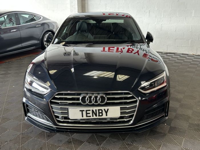 Audi A5 2.0 TFSI S line Coupe 2dr Petrol S Tronic quattro Euro 6 (s/s) (252 ps) Coupe Petrol BLUE