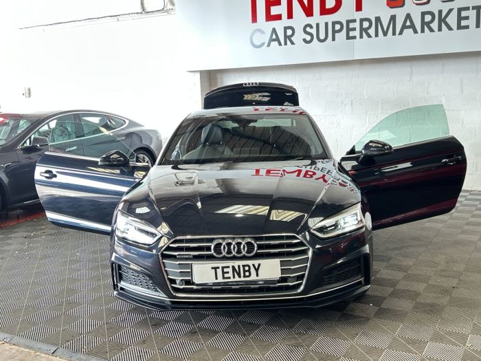 Audi A5 2.0 TFSI S line Coupe 2dr Petrol S Tronic quattro Euro 6 (s/s) (252 ps) Coupe Petrol BLUE