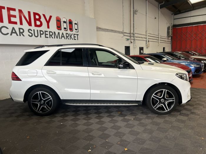 Mercedes-Benz GLE 2.1 GLE250d AMG Line (Premium) SUV 5dr Diesel G-Tronic 4MATIC Euro 6 (s/s) (204 ps) SUV Diesel WHITE