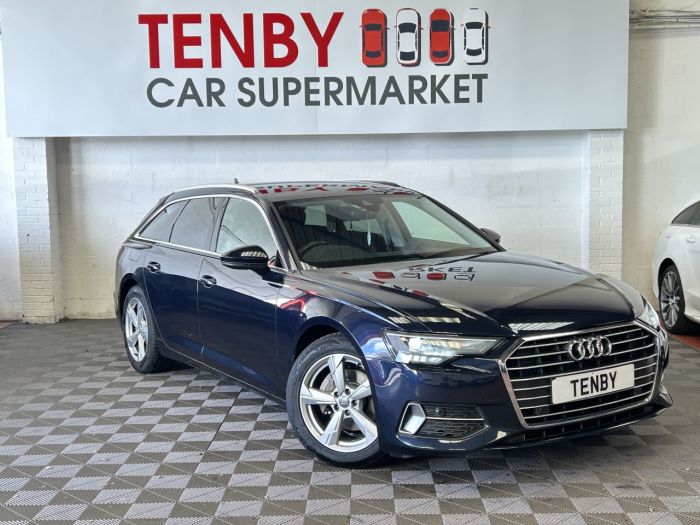 Audi A6 Avant 2.0 TDI 40 Sport Estate 5dr Diesel S Tronic Euro 6 (s/s) (204 ps) Estate Diesel BLUE