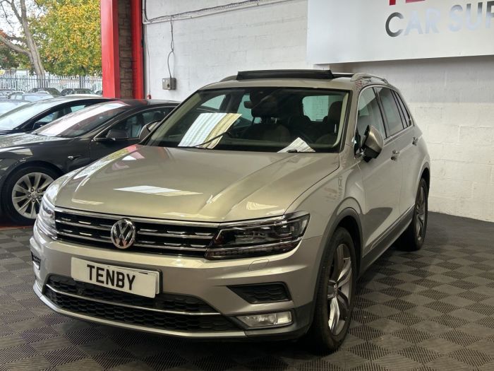 Volkswagen Tiguan 2.0 TDI BlueMotion Tech SEL SUV 5dr Diesel DSG Euro 6 (s/s) (150 ps) SUV Diesel SILVER