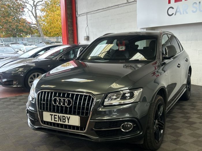 Audi Q5 2.0 TDI S line Plus SUV 5dr Diesel S Tronic quattro Euro 6 (s/s) (190 ps) SUV Diesel GREY