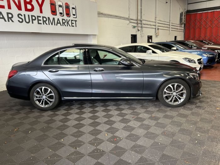 Mercedes-Benz C Class 2.1 C220d Sport (Premium Plus) Saloon 4dr Diesel 7G-Tronic+ Euro 6 (s/s) (170 ps) Saloon Diesel GREY