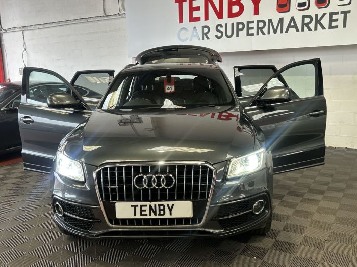 Audi Q5 2.0 TDI S line Plus SUV 5dr Diesel S Tronic quattro Euro 6 (s/s) (190 ps) SUV Diesel GREY