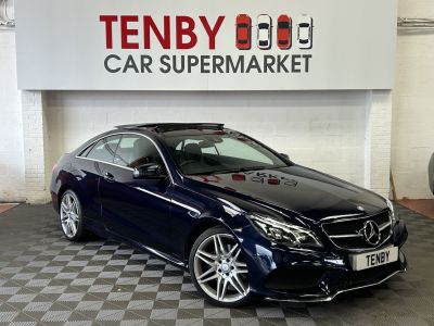 Mercedes-Benz E Class 3.0 E 350 D AMG LINE EDITION 2d 255 BHP Coupe Diesel BLUEMercedes-Benz E Class 3.0 E 350 D AMG LINE EDITION 2d 255 BHP Coupe Diesel BLUE at Motor Finance 4u Tunbridge Wells