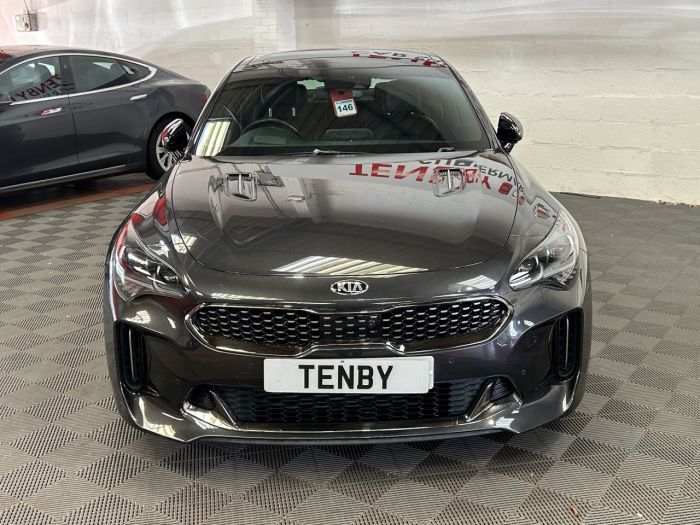 Kia Stinger 2.0 T-GDi GT-Line S Gran Turismo 5dr Petrol Auto Euro 6 (s/s) (244 bhp) Hatchback Petrol GREY