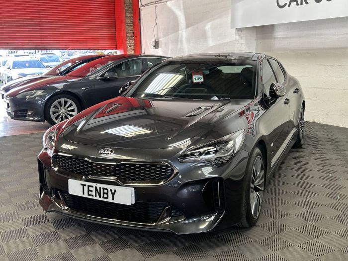 Kia Stinger 2.0 T-GDi GT-Line S Gran Turismo 5dr Petrol Auto Euro 6 (s/s) (244 bhp) Hatchback Petrol GREY