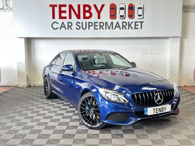 Mercedes-Benz C Class 2.0 C350e 6.4kWh Sport Saloon 4dr Petrol Plug-in Hybrid G-Tronic+ Euro 6 (s/s) (293 ps) Saloon Hybrid BLUEMercedes-Benz C Class 2.0 C350e 6.4kWh Sport Saloon 4dr Petrol Plug-in Hybrid G-Tronic+ Euro 6 (s/s) (293 ps) Saloon Hybrid BLUE at Motor Finance 4u Tunbridge Wells