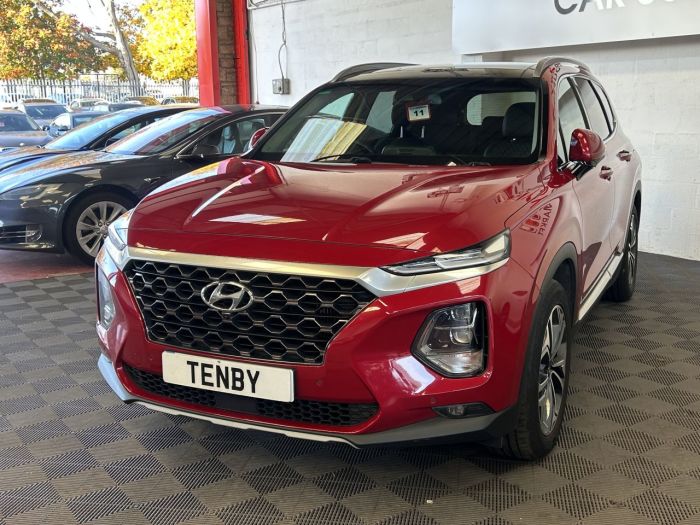 Hyundai Santa Fe 2.2 CRDi Premium SE SUV 5dr Diesel Auto 4WD Euro 6 (s/s) 7 Seat (200 ps) SUV Diesel RED