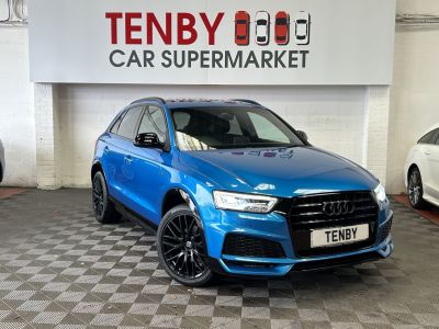 Audi Q3 2.0 TDI Black Edition SUV 5dr Diesel S Tronic quattro Euro 6 (s/s) (184 ps) SUV Diesel BLUEAudi Q3 2.0 TDI Black Edition SUV 5dr Diesel S Tronic quattro Euro 6 (s/s) (184 ps) SUV Diesel BLUE at Motor Finance 4u Tunbridge Wells