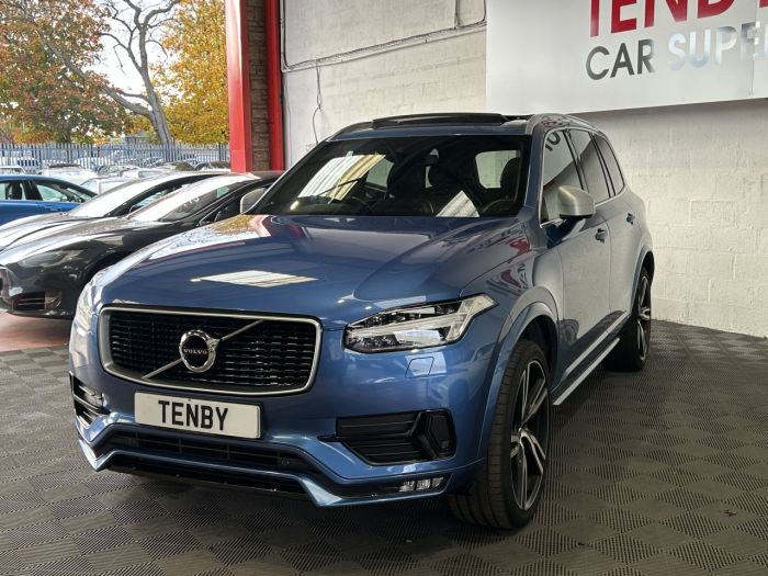 Volvo XC90 2.0 D5 PowerPulse R-Design Pro SUV 5dr Diesel Auto 4WD Euro 6 (s/s) (235 ps) SUV Diesel BLUE