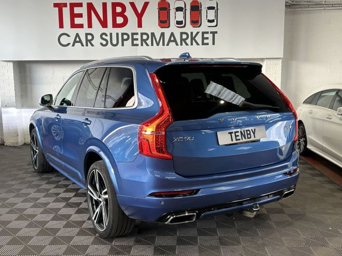 Volvo XC90 2.0 D5 PowerPulse R-Design Pro SUV 5dr Diesel Auto 4WD Euro 6 (s/s) (235 ps) SUV Diesel BLUE