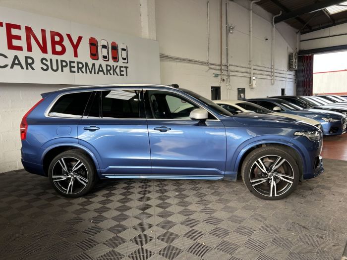 Volvo XC90 2.0 D5 PowerPulse R-Design Pro SUV 5dr Diesel Auto 4WD Euro 6 (s/s) (235 ps) SUV Diesel BLUE