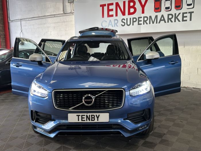 Volvo XC90 2.0 D5 PowerPulse R-Design Pro SUV 5dr Diesel Auto 4WD Euro 6 (s/s) (235 ps) SUV Diesel BLUE