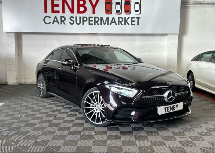 Mercedes-Benz CLS-Class 2.9 CLS350d AMG Line (Premium Plus) Coupe 4dr Diesel G-Tronic 4MATIC Euro 6 (s/s) (286 ps) Saloon Diesel BLACK