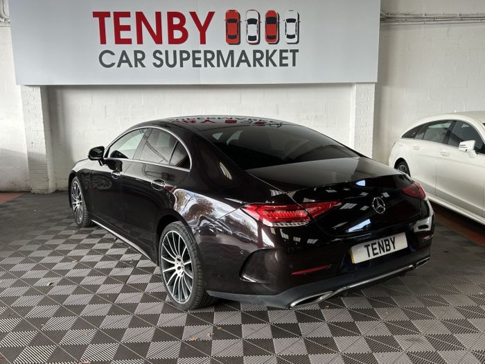 Mercedes-Benz CLS-Class 2.9 CLS350d AMG Line (Premium Plus) Coupe 4dr Diesel G-Tronic 4MATIC Euro 6 (s/s) (286 ps) Saloon Diesel BLACK