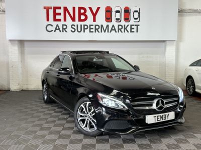 Mercedes-Benz C Class 2.1 C220d Sport (Premium Plus) Saloon 4dr Diesel G-Tronic+ Euro 6 (s/s) (170 ps) Saloon Diesel BLACKMercedes-Benz C Class 2.1 C220d Sport (Premium Plus) Saloon 4dr Diesel G-Tronic+ Euro 6 (s/s) (170 ps) Saloon Diesel BLACK at Motor Finance 4u Tunbridge Wells