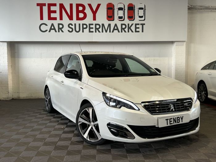 Peugeot 308 2.0 BLUE HDI S/S GT LINE 5d 150 BHP Hatchback Diesel WHITE