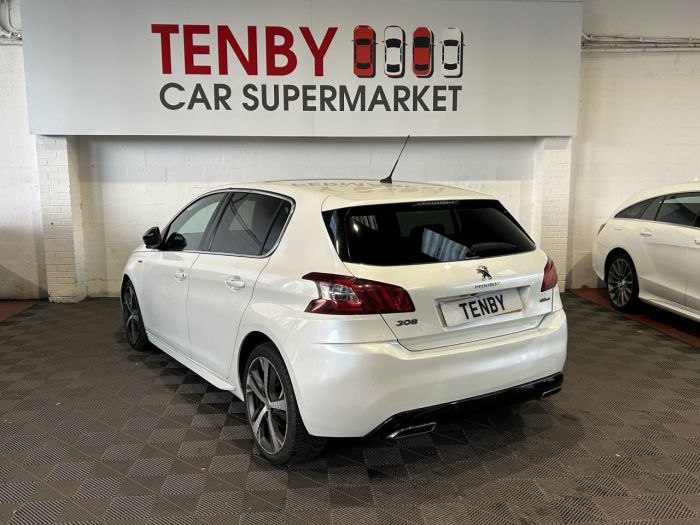 Peugeot 308 2.0 BLUE HDI S/S GT LINE 5d 150 BHP Hatchback Diesel WHITE