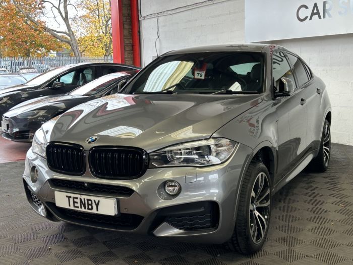 BMW X6 3.0 30d M Sport SUV 5dr Diesel Auto xDrive Euro 6 (s/s) (258 ps) SUV Diesel GREY