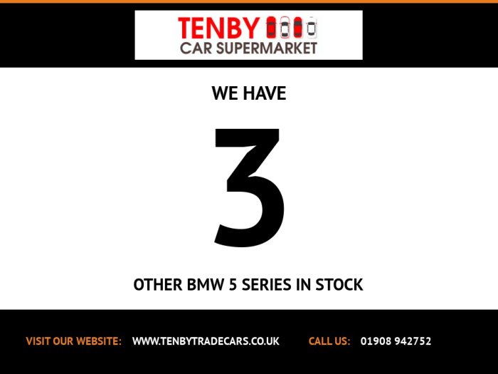 BMW 5 Series 2.0 520D M SPORT TOURING 5d 188 BHP Estate Diesel GREY