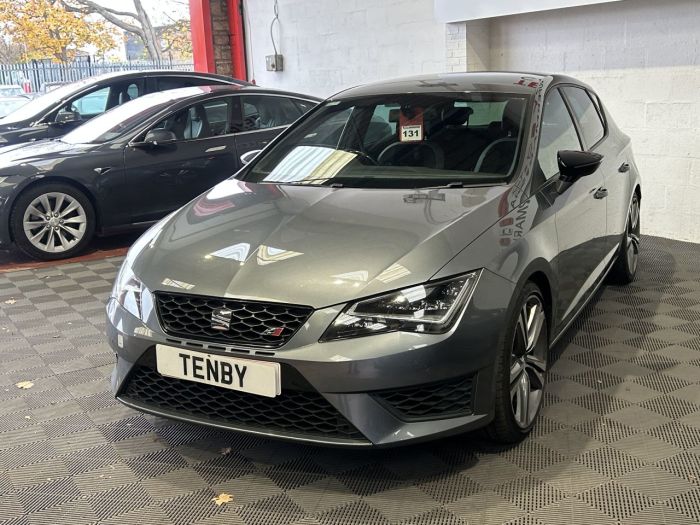 SEAT Leon 2.0 TSI Cupra 280 Hatchback 5dr Petrol DSG Euro 6 (s/s) (280 ps) Hatchback Petrol GREY